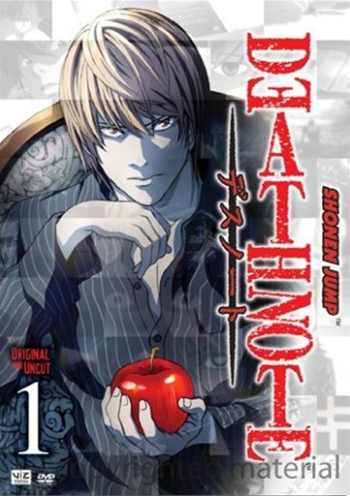 death note volume 1 dvd cover