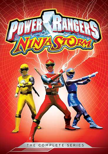 power rangers ninja storm the complete series dvd cover