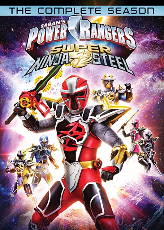 power rangers super ninja steel the complete season dvd cover