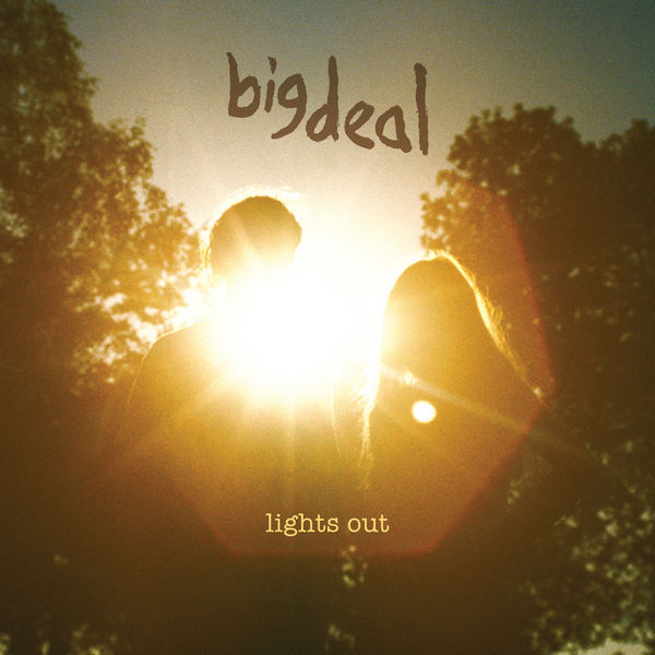 album cover of 'lights out' by big deal, released 2011